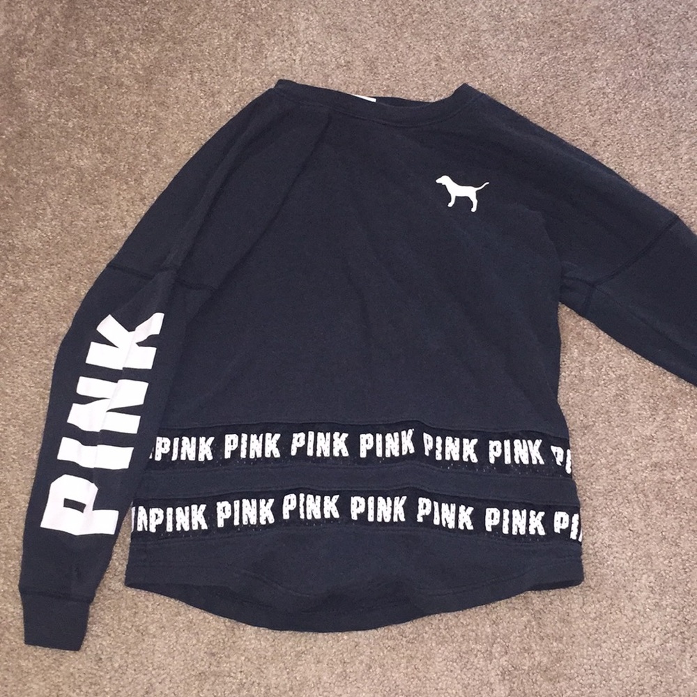 Black “Pink” long sleeve